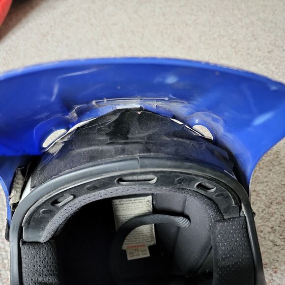 AFX Kyo Loku Design Blue Motocross Helmet Youth Large - Picture 7 of 10